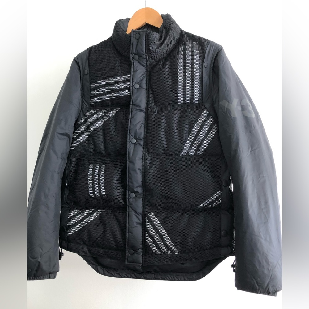 Y-3 YOHJI YAMATO X ADIDAS 2-IN-1 PUFFER JACKET